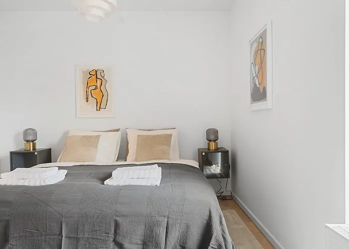 A Stylish Getaway In Modern Surroundings Appartamento Århus